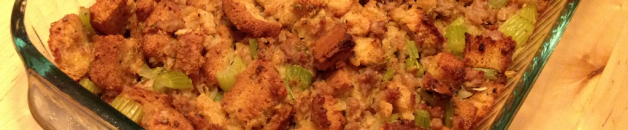 Gluten Free Sausage Sage Thanksgiving Stuffing stuffing_featured
