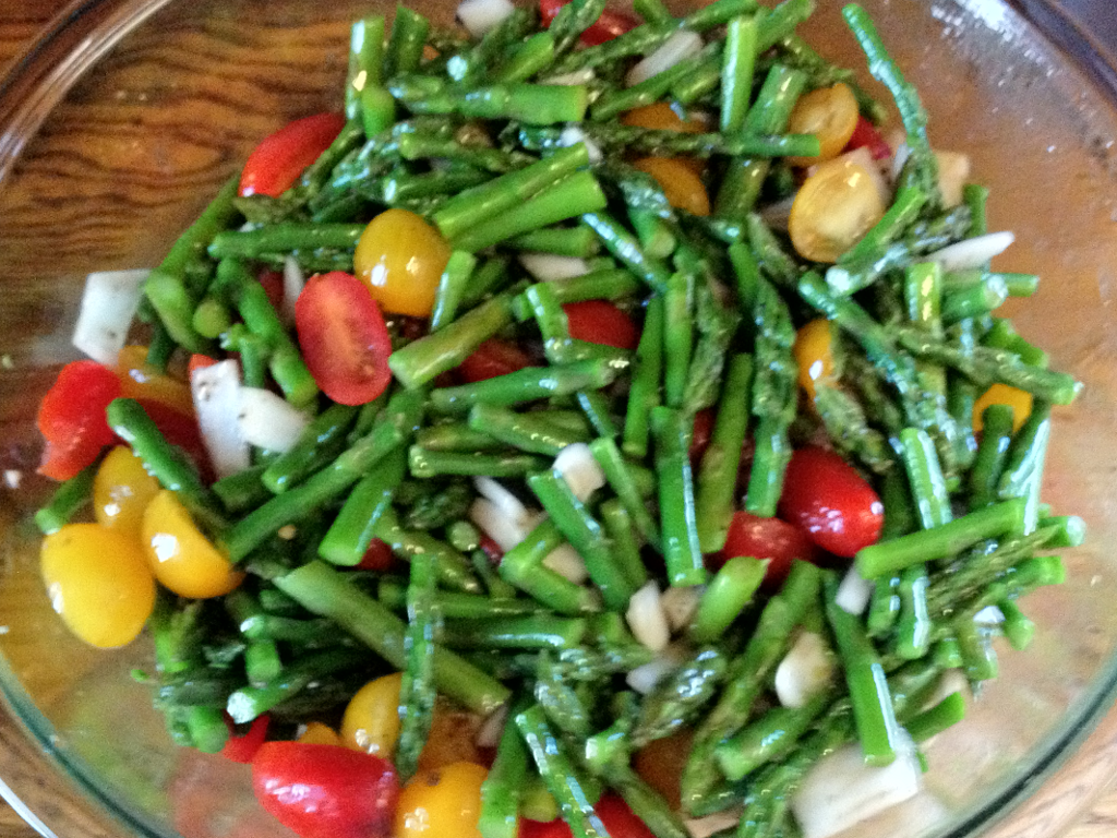 Marinated Asparagus Salad – T1D and Gluten Free